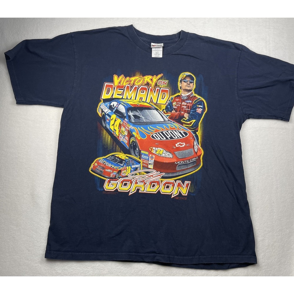 Vintage Jeff Gordon Victory On Demand Chase Authentics T-Shirt Men's Size XL